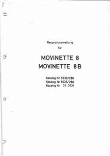 Zeiss Ikon Movinette 8 manual. Camera Instructions.